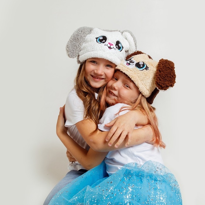 Карнавальная шапочка «Весёлые зверята: собачка», р. 52–54 Карнавальная шапочка «Весёлые зверята: собачка», р. 52–54