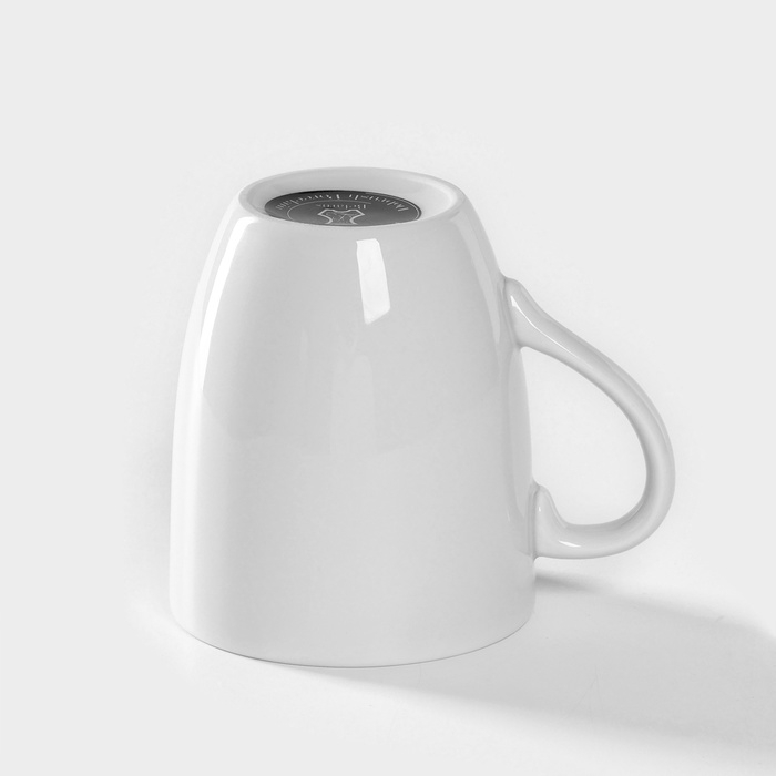 Кружка фарфоровая «Бельё», 300 мл, глазурированный край Кружка фарфоровая «Бельё», 300 мл, глазурированный край