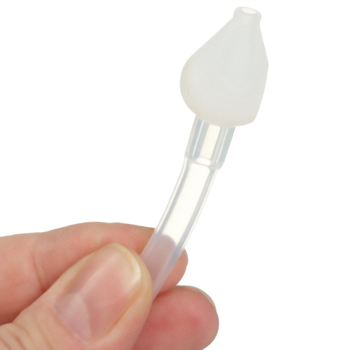 Детский назальный аспиратор с 2-мя сменными насадками, в контейнере, цвет голубой Детский назальный аспиратор с 2-мя сменными насадками, в контейнере, цвет голубой