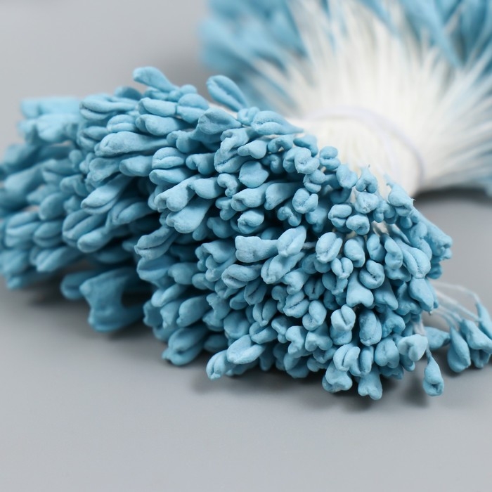 Тычинки для цветов Тычинки для цветов "Синий" набор 360 шт длина 6 см