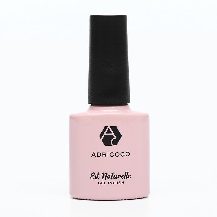 Гель-лак ADRICOCO Est Naturelle №01 камуфлирующий розовый, 8 мл Гель-лак ADRICOCO Est Naturelle №01 камуфлирующий розовый, 8 мл