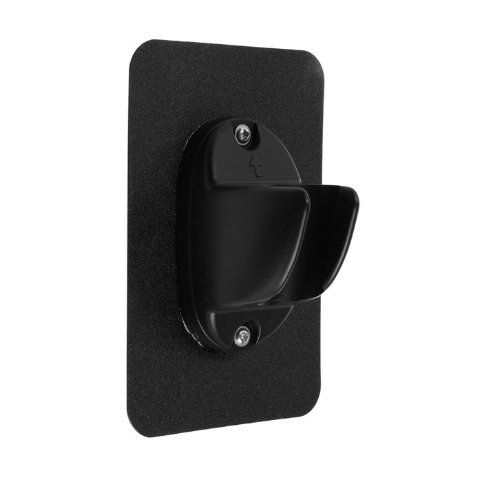 Держатель для душевой лейки ZEIN Z107, нерегулируемый, самоклеющийся, черный Держатель для душевой лейки ZEIN Z107, нерегулируемый, самоклеющийся, черный