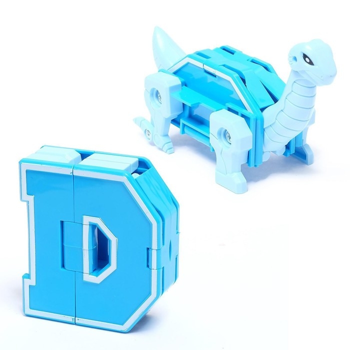 Робот «Дино-буква», трансформируется в динозавра, МИКС