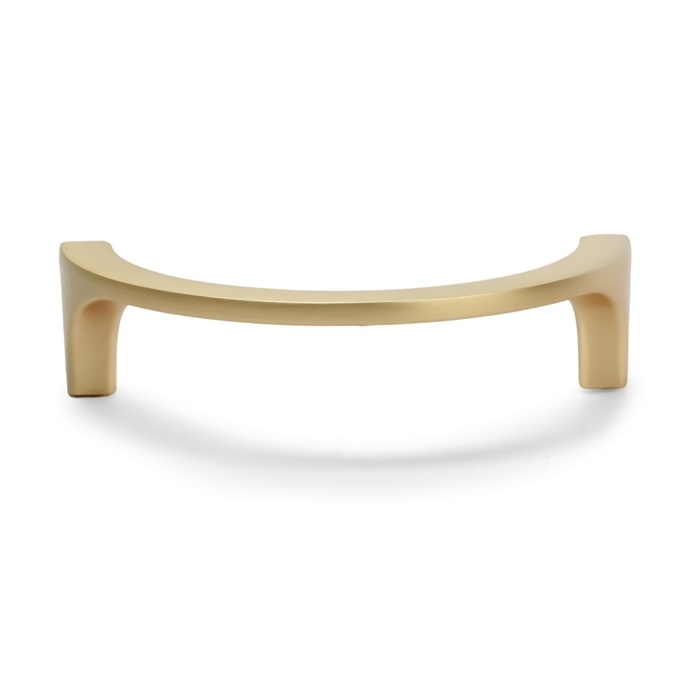 Ручка скоба CAPPIO полукруг, алюминий, м/о 96 мм, цвет сат. золото Ручка скоба CAPPIO полукруг, алюминий, м/о 96 мм, цвет сат. золото