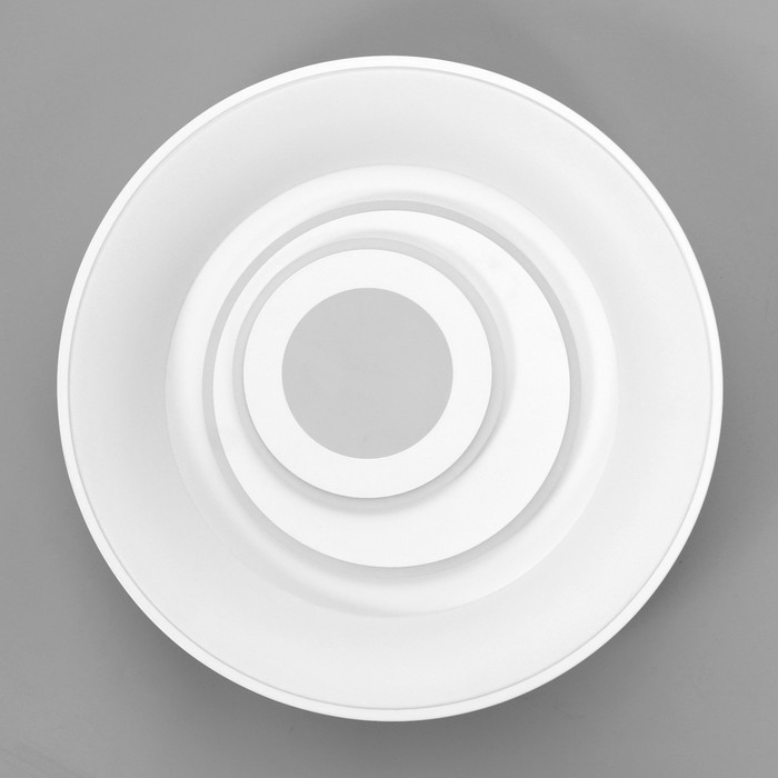 Люстра с ПДУ 1905/1 LED 92Вт диммер белый 47х47х10 см BayerLux