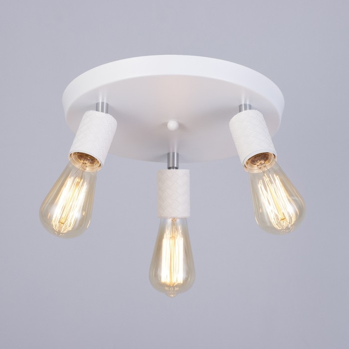 Спот Спот "Скин" 3хЕ27 40Вт белый 30х30х16см