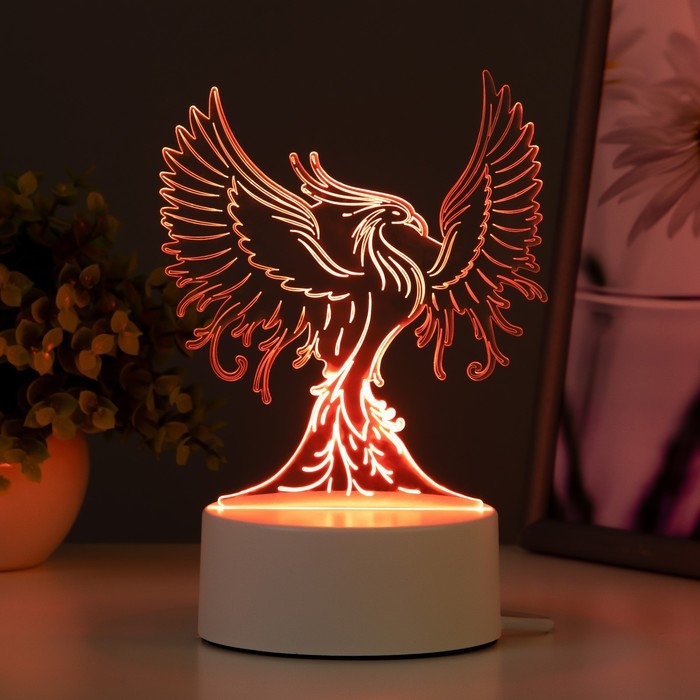 Светильник Светильник "Феникс" LED RGB от сети 12х9,5х14,5 см RISALUX
