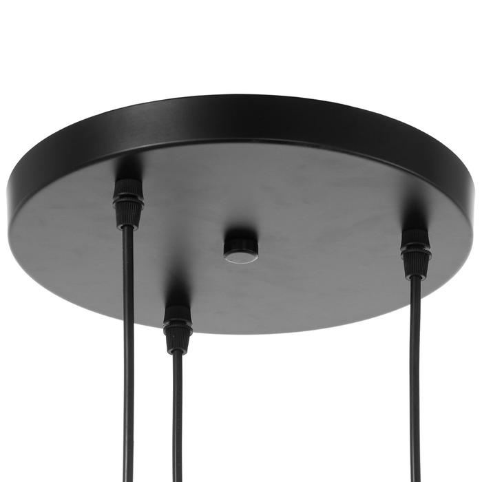 Светильник ЭкономСвет 36081/3 3х40Вт Е27 черный 33х33х75 см Светильник ЭкономСвет 36081/3 3х40Вт Е27 черный 33х33х75 см