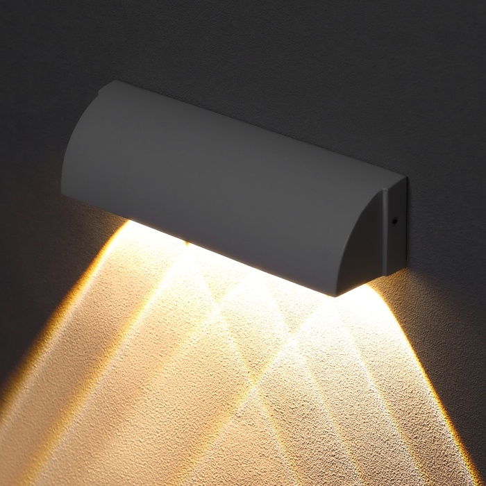 Светильник фасадный «Каскад», FSD-092, 4 Вт, 3000К, 4 луча, IP65, 220 В, металл, белый