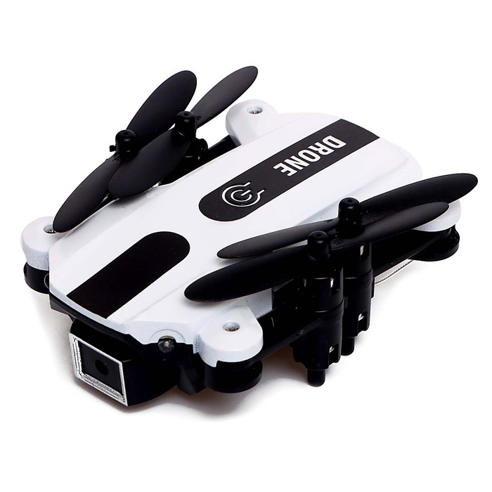 Квадрокоптер FLASH DRONE, камера 480P, Wi-Fi, с сумкой, цвет белый Квадрокоптер FLASH DRONE, камера 480P, Wi-Fi, с сумкой, цвет белый