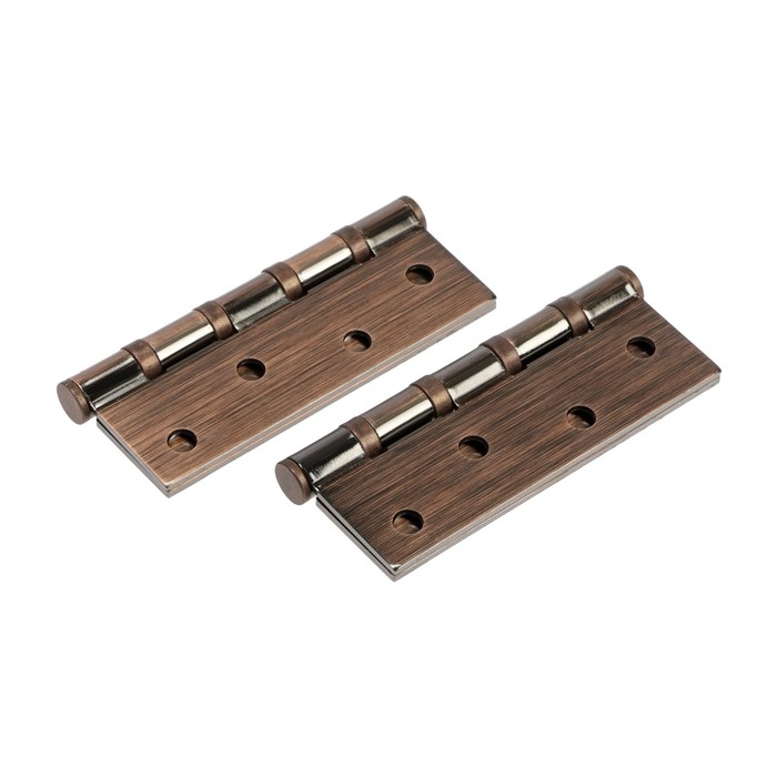 Петля накладная, ПН5-100, 2.3 мм,  цвет медь, Петля накладная, ПН5-100, 2.3 мм,  цвет медь,