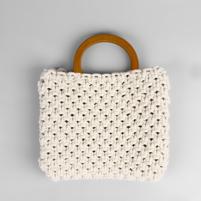 Ручки для сумки деревянные, 11,7 × 8,2 см, 2 шт, цвет коричневый Ручки для сумки деревянные, 11,7 × 8,2 см, 2 шт, цвет коричневый