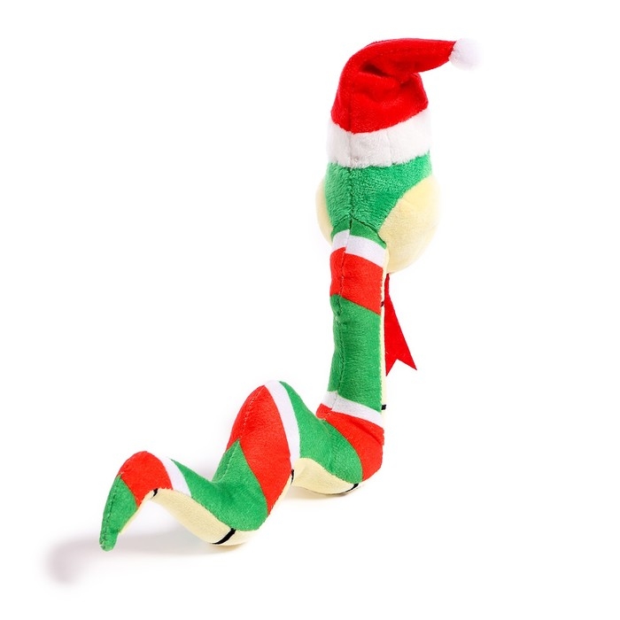 Новый год! Мягкая игрушка «Змея в новогодней шапочке» Новый год! Мягкая игрушка «Змея в новогодней шапочке»