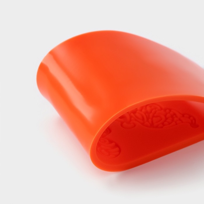 Коврик для айсинга Доляна «Бабочки», силикон, 19×6 см, цвет оранжевый Коврик для айсинга Доляна «Бабочки», силикон, 19×6 см, цвет оранжевый