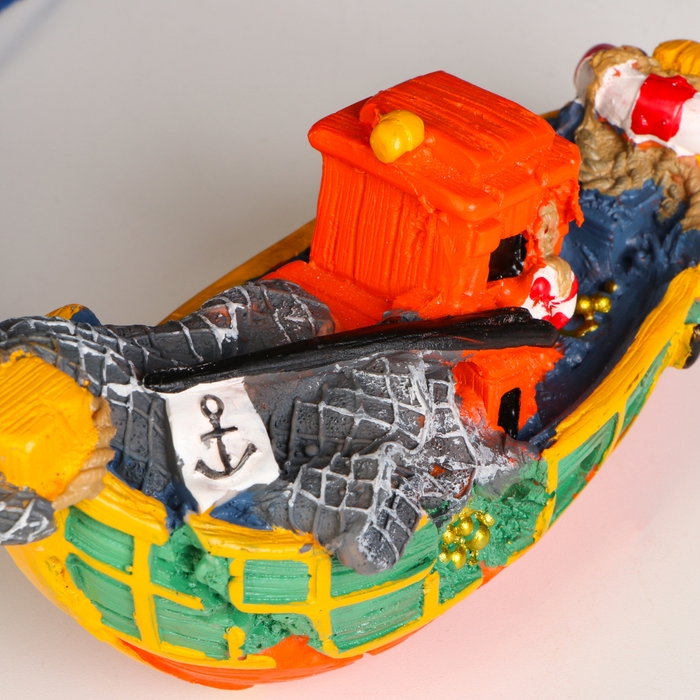 Корабль сувенирный  Корабль сувенирный "Рыбацкое судно" 16*7*7см