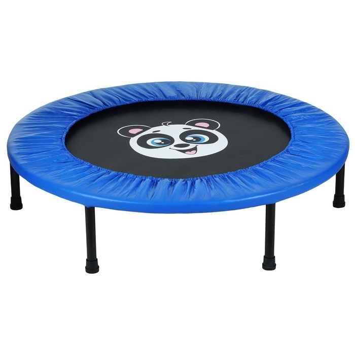 Батут детский ONLYTOP «Панда», d=97 см, цвет синий Батут детский ONLYTOP «Панда», d=97 см, цвет синий