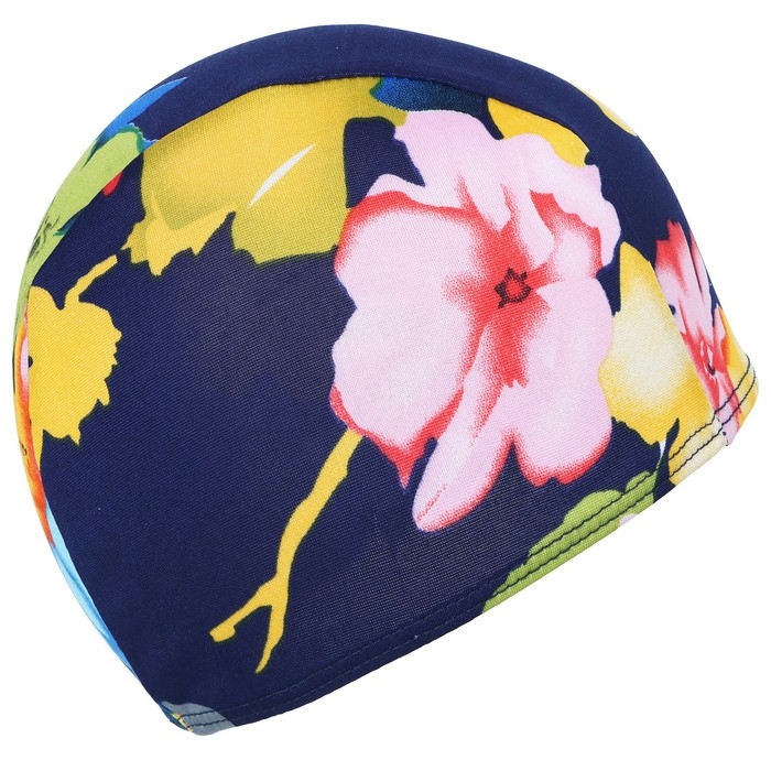 Шапочка для плавания подростковая ONLYTOP, тканевая, обхват 46-52 см, цвета МИКС Шапочка для плавания подростковая ONLYTOP, тканевая, обхват 46-52 см, цвета МИКС
