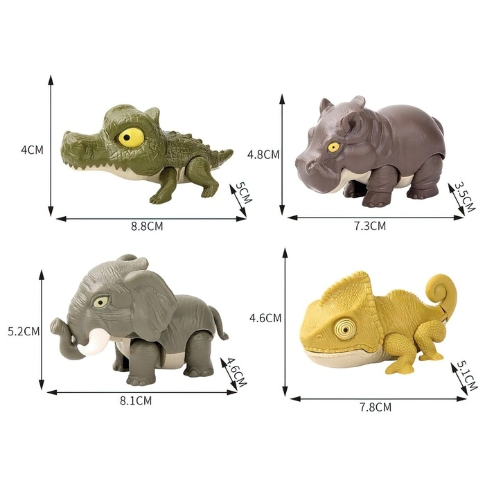 Игровой набор «Wild. Зубастики», 1 фигурка, подвижные детали, цвет МИКС Игровой набор «Wild. Зубастики», 1 фигурка, подвижные детали, цвет МИКС