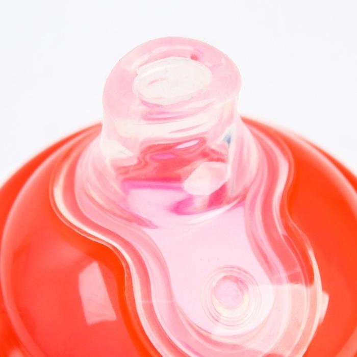 Поильник - непроливайка детский с мягким носиком «Зайка Полли», 250 мл., с ручками, цвет розовый Поильник - непроливайка детский с мягким носиком «Зайка Полли», 250 мл., с ручками, цвет розовый