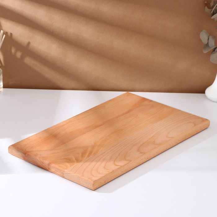 Доскa рaзделочнaя Премиум Adelica «Профессионaльнaя», 50×30×3 см, бук, цвет микс