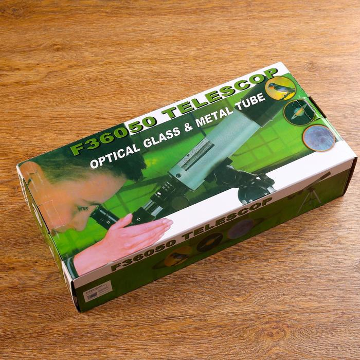 Телескоп настольный Телескоп настольный "Натуралист" сменные линзы 90х-60х