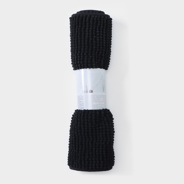 Коврик для дома LaDо́m, букли, плотность 1000 г, 50×80 см, цвет графитовый Коврик для дома LaDо́m, букли, плотность 1000 г, 50×80 см, цвет графитовый