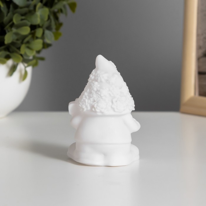 Ночник Ночник "Гном" 2Вт LED LR44 белый 4,5х5,5х9см