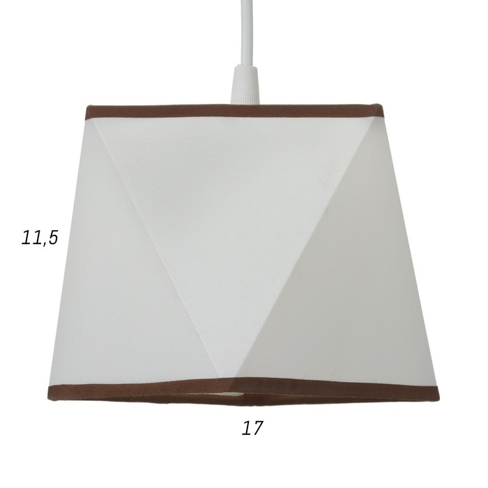 Светильник BayerLux 2447/1 E27 40Вт белый 12х12х12-112 см Светильник BayerLux 2447/1 E27 40Вт белый 12х12х12-112 см