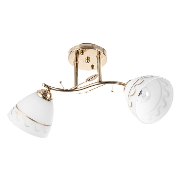 Люстра Люстра "Аквила" 2хЕ27 40Вт золото 48х26 см