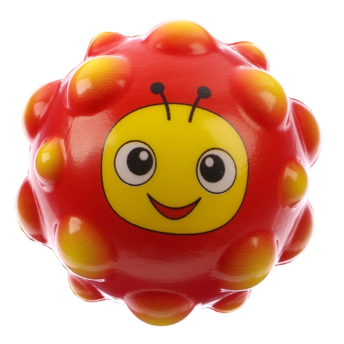 Мягкий мячик «Звери», виды МИКС Мягкий мячик «Звери», виды МИКС