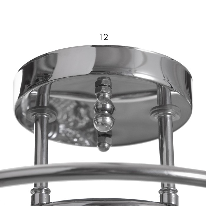 Люстра Люстра "Элти" 3хЕ27 40Вт хром 50х50х23 см