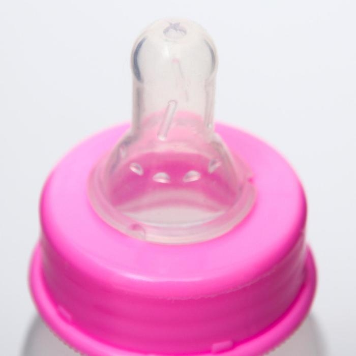 Бутылочка для кормления 3 в 1 «Чудесная малышка», в комплекте ложка и носик-поильник, 150 мл, от 6 мес., цвет розовый Бутылочка для кормления 3 в 1 «Чудесная малышка», в комплекте ложка и носик-поильник, 150 мл, от 6 мес., цвет розовый