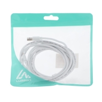 Кабель LuazON, Type-C - USB, 1 А, 3 м, белый