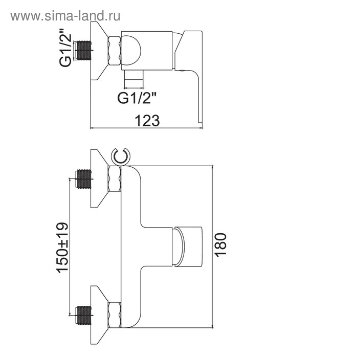 Смеситель Accoona A3167, однорычажный, с гигиенической лейкой, силумин, хром Смеситель Accoona A3167, однорычажный, с гигиенической лейкой, силумин, хром
