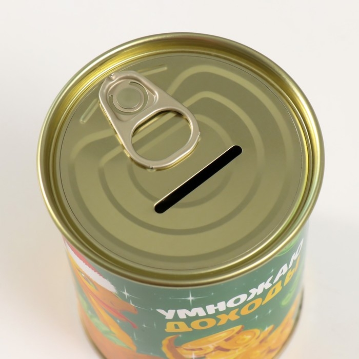 Копилка-банка металл Копилка-банка металл "Успешных накоплений, умножаю доходы"