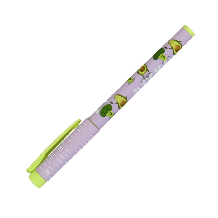 Ручка шариковая FreshWrite Ручка шариковая FreshWrite "Авокадо.Селфи", 0,7 мм, синие чернила