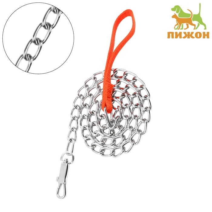 Поводок металлический, 120 см х 4 мм Поводок металлический, 120 см х 4 мм