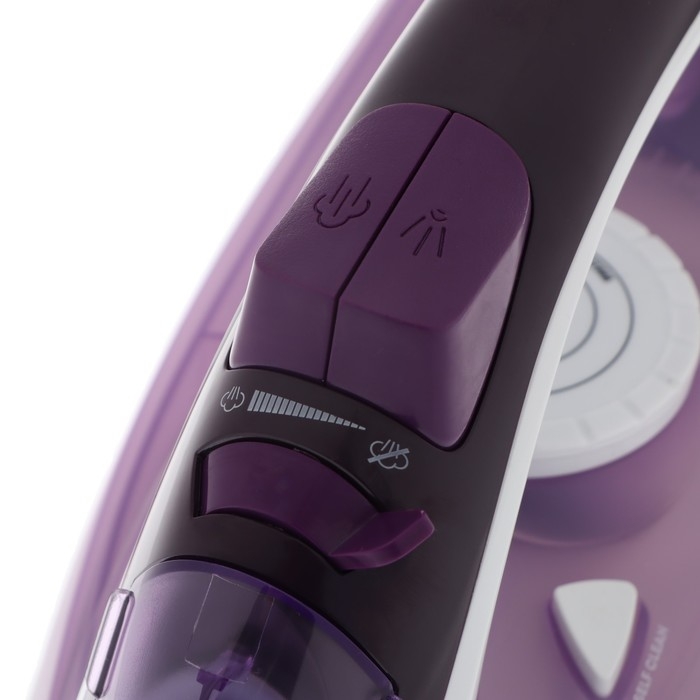 Утюг Galaxy LINE GL 6124, 2500 Вт, керамическая подошва, 370 мл, фиолетовый Утюг Galaxy LINE GL 6124, 2500 Вт, керамическая подошва, 370 мл, фиолетовый