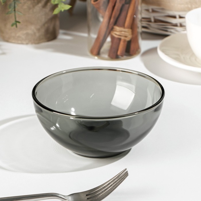 Салатник Basilico. Lava Grey, 450 мл, d=13 см, цвет серый Салатник Basilico. Lava Grey, 450 мл, d=13 см, цвет серый