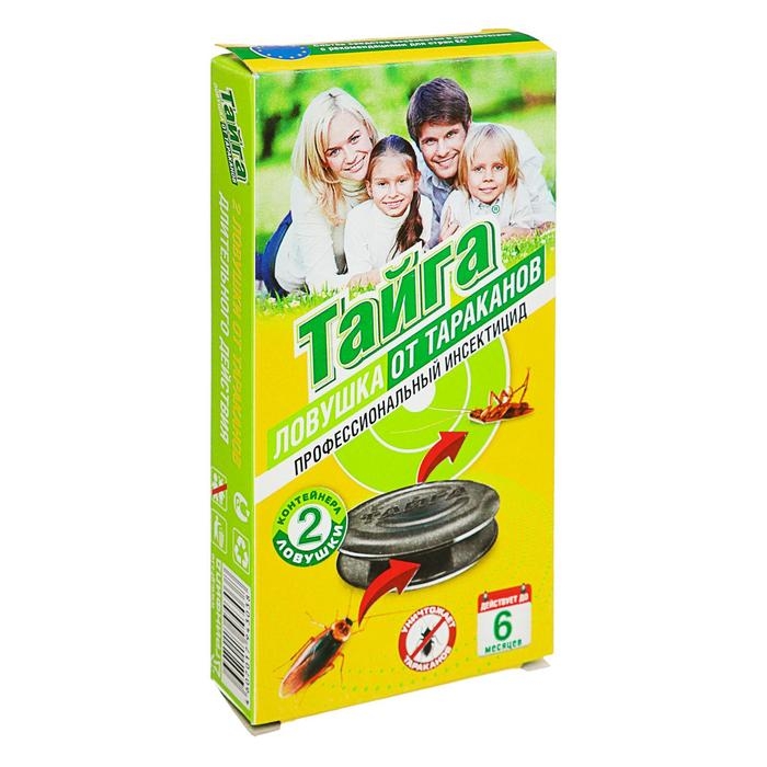 Ловушка от тараканов Тайга, 2 шт Ловушка от тараканов Тайга, 2 шт