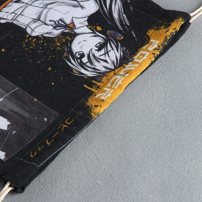 Мешок для обуви «Аниме комикс» хлопковкая 30 х 40 см Мешок для обуви «Аниме комикс» хлопковкая 30 х 40 см