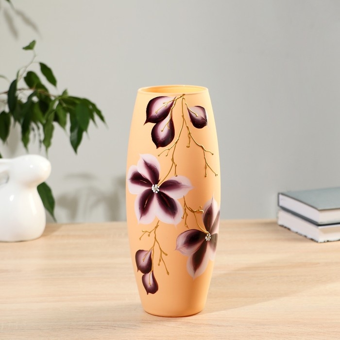 Ваза  Ваза "Александрия" d-7,5см 10х26см МИКС