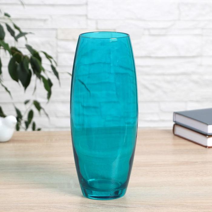 Ваза Ваза "Бирюза глянцевая " d-8см, 10,5х26см