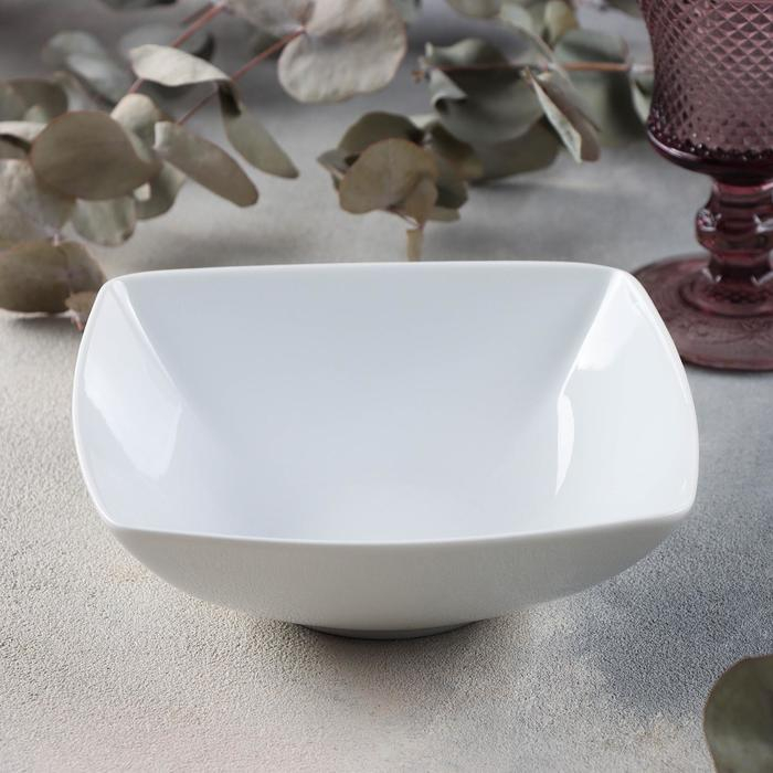 Салатник квадратный «Бельё», 600 мл Салатник квадратный «Бельё», 600 мл