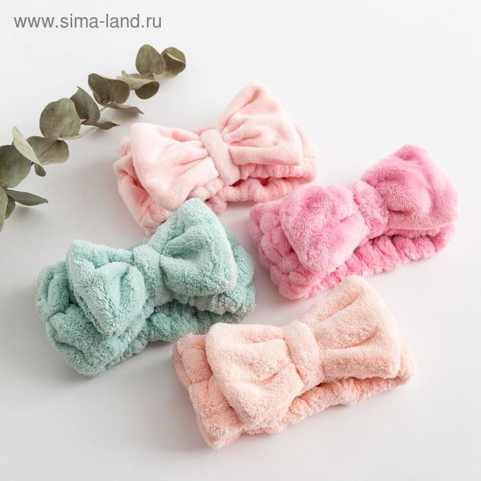 Повязка на голову «Этель» цвет розовый Повязка на голову «Этель» цвет розовый