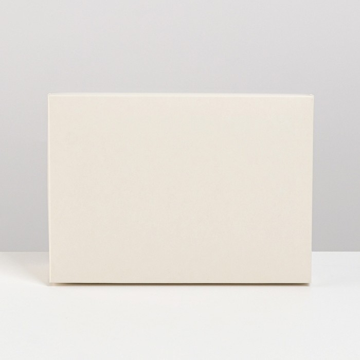 Коробка подарочная складная, упаковка, «Бежевая», 21 х 15 х 7 см Коробка подарочная складная, упаковка, «Бежевая», 21 х 15 х 7 см