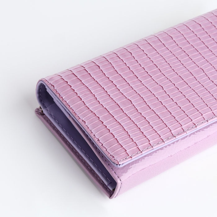 Кошелёк женский на магните, цвет фиолетовый Кошелёк женский на магните, цвет фиолетовый