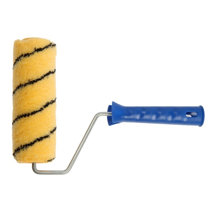 Валик ТУНДРА, полиакрил, 180 мм, рукоятка d=6 мм, D=42 мм, ворс 11 мм Валик ТУНДРА, полиакрил, 180 мм, рукоятка d=6 мм, D=42 мм, ворс 11 мм