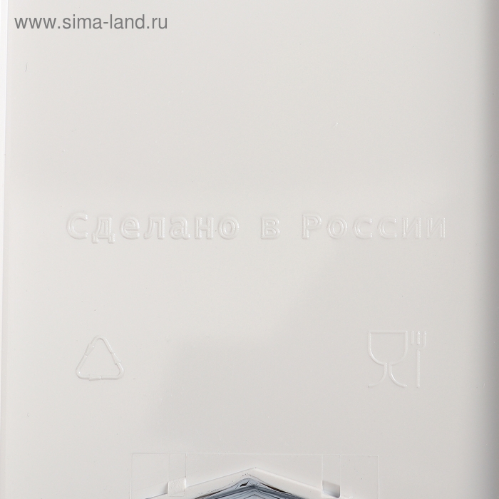 Овощерезка с 6 насадками, пластик ABS, цвет белый Овощерезка с 6 насадками, пластик ABS, цвет белый