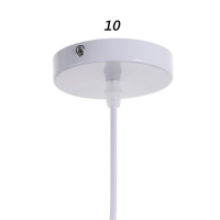Светильник BayerLux 1243/1WT E27 40Вт белый 39,5х39,5х21,4-121,4 см